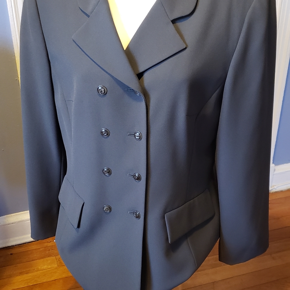 Olive green womens 2-pc suit